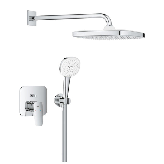 GROHE® CUBEO CONCEALED SHOWER SYSTEM WITH TEMPESTA 250 1053360000