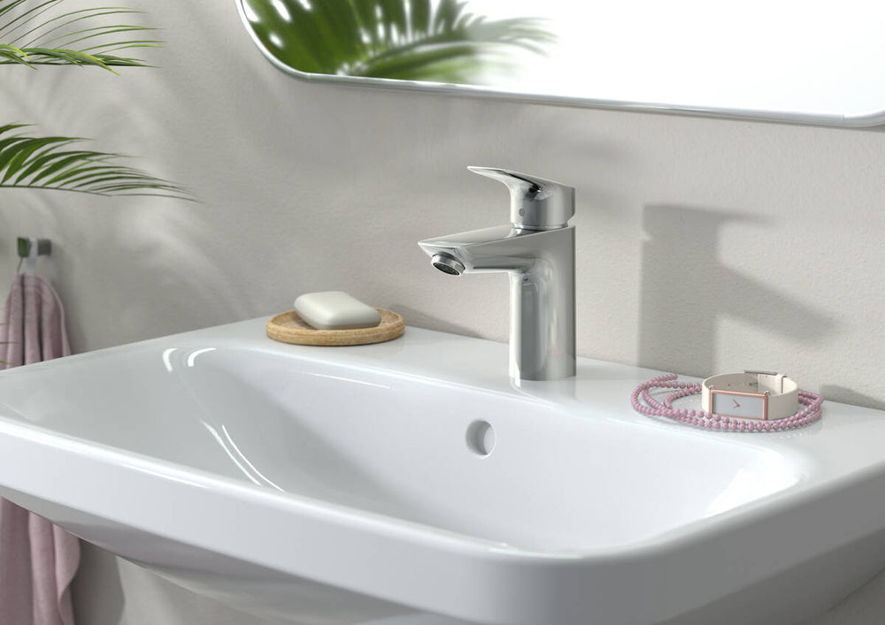 HANSGROHE Logis Single lever basin mixer 100 without waste set 71101000