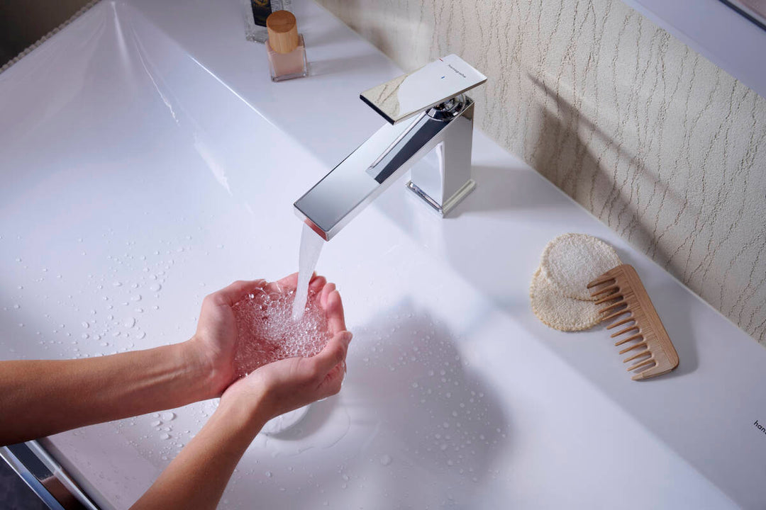 HANSGROHE Tecturis E Single lever basin mixer 110 CoolStart EcoSmart+ without waste set 73012000
