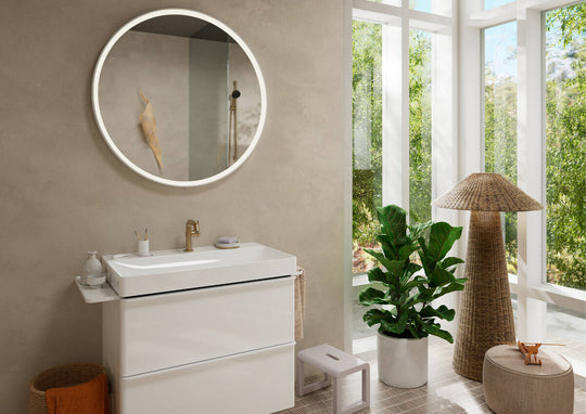 HANSGROHE Tecturis S Single lever basin mixer 110 Fine CoolStart EcoSmart+ without waste set