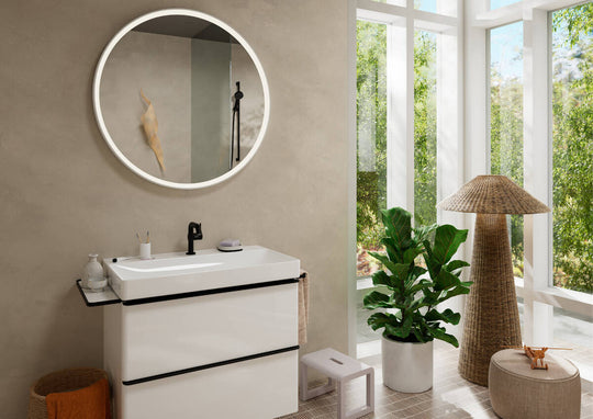 HANSGROHE Tecturis S Single lever basin mixer 110 Fine CoolStart EcoSmart+ without waste set