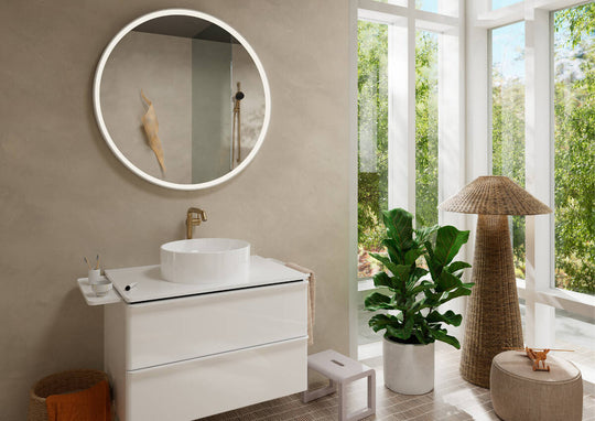 HANSGROHE Tecturis S Single lever basin mixer 240 Fine CoolStart EcoSmart+ for wash bowls without waste set