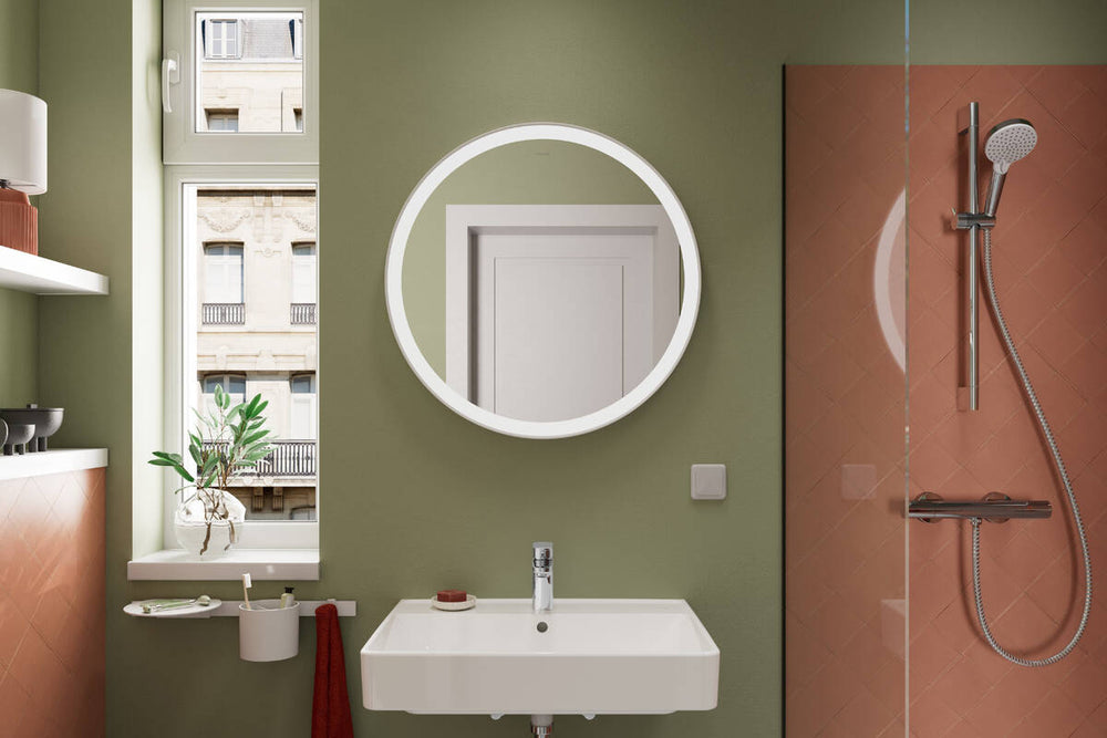 HANSGROHE Xarita Lite S Mirror with circular LED lights 700/30 for wall switch 54966700