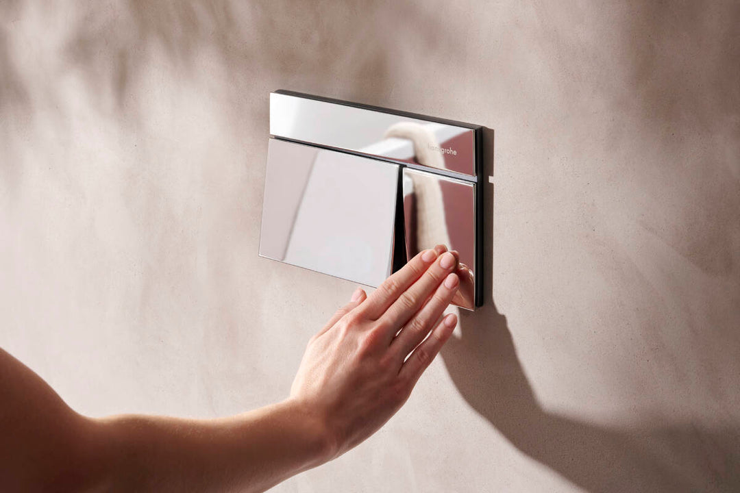 HANSGROHE iFrame Element E Flush plate for dual flush