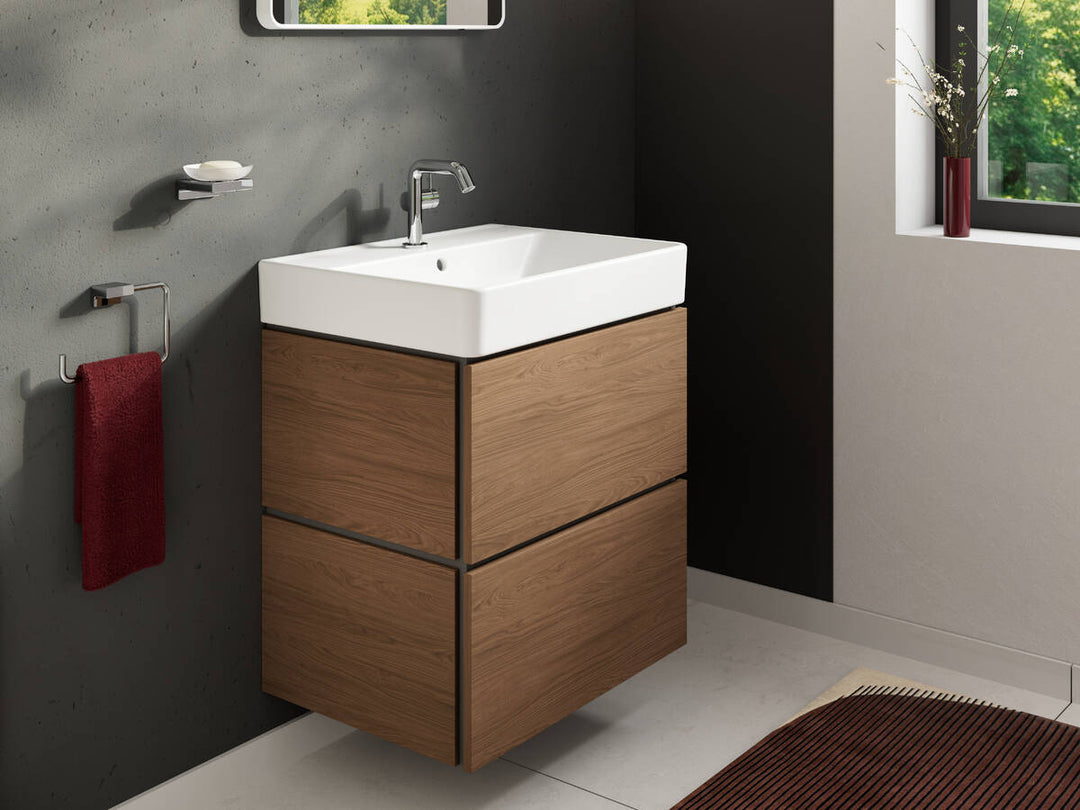 HANSGROHE Tecturis S Single lever basin mixer 110 Fine CoolStart EcoSmart+ without waste set