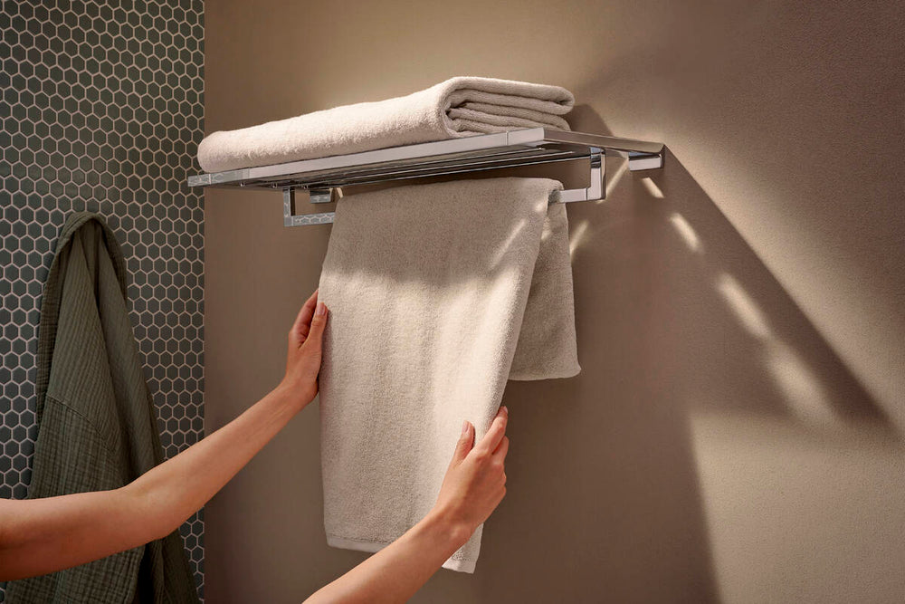 HANSGROHE AddStoris Q Towel rack with towel rail 41751000