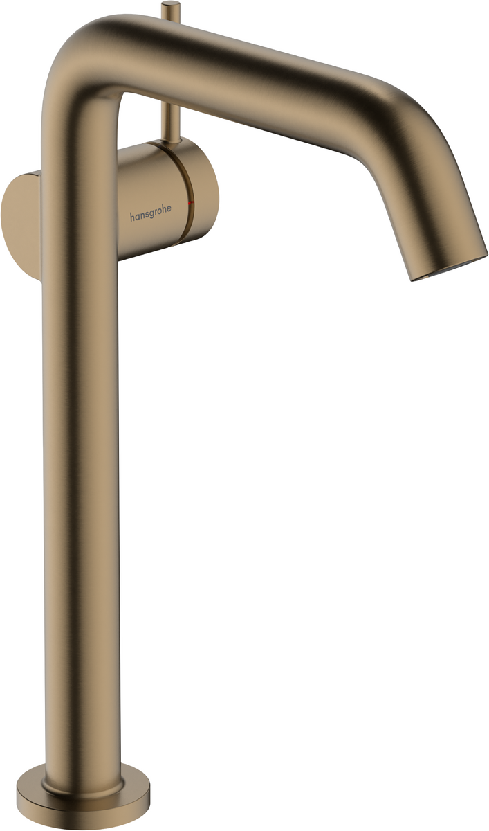 HANSGROHE Tecturis S Single lever basin mixer 240 Fine CoolStart EcoSmart+ for wash bowls without waste set