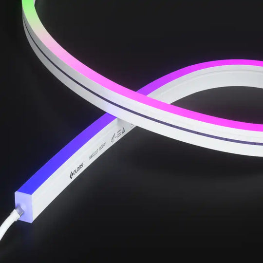 COLORS® 'ML NEON FLEX RGB 20.2W/M. SIZE:12*17MM, DC24V, PIX EL RGB/WHITE (COMPATIBLE WITH DMX512) .IP67.12PIXELS/M.