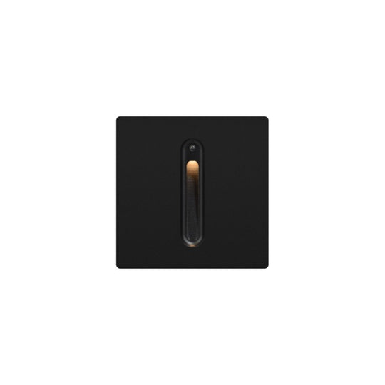 FLUA PROSER V STEP LIGHT 2W Inclu Sensor 90*90*40mm -240V-3000K -Black 440416A