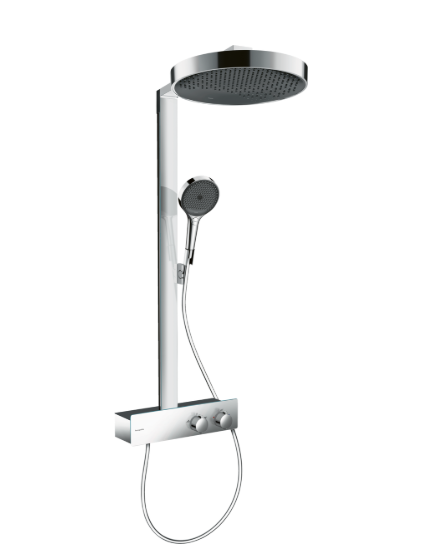 HANSGROHE Rainfinity Showerpipe 360 1jet with ShowerTablet 350
