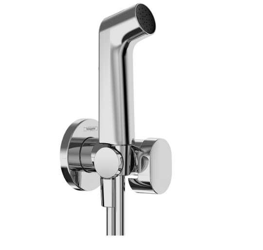HANSGROHE Bidette hand shower 1jet S EcoSmart for cold water with shower holder and shower hose 125 cm
