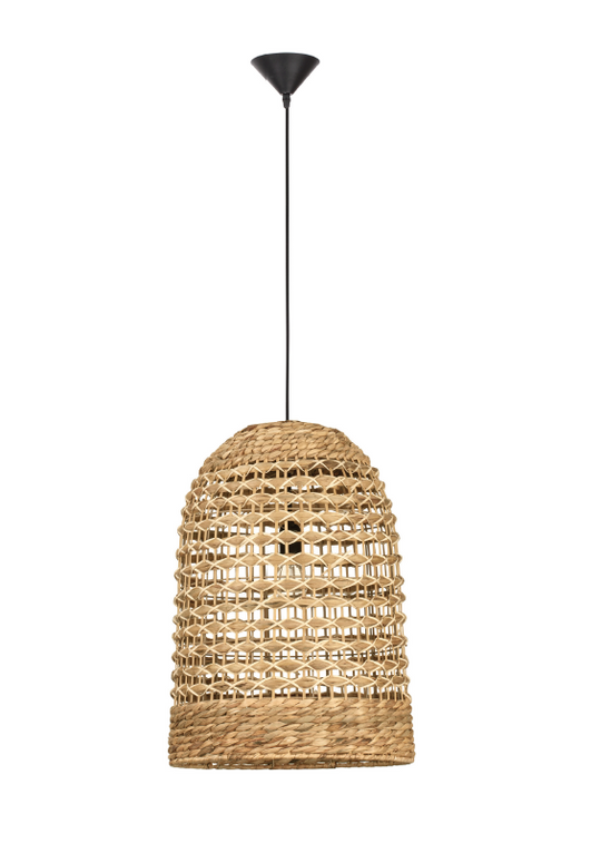 NOVALUCE GRIFFIN SUSPENSION LIGHT, IRON & RATTAN & WATER 9586506