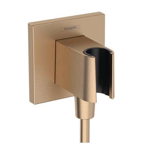 HANSGROHE FixFit E Wall outlet with shower holder