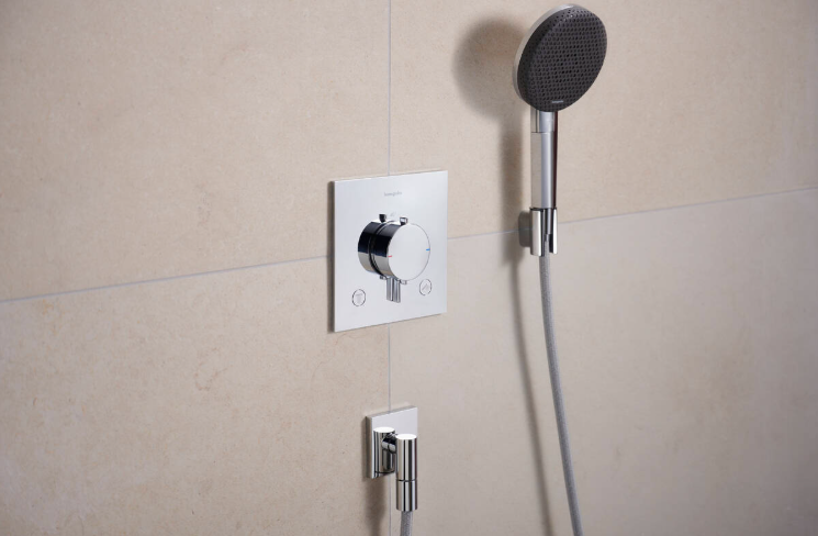 HANSGROHE FixFit Fine E Wall outlet with non-return valve 28883000