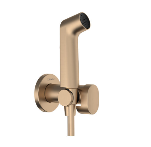HANSGROHE Bidette hand shower 1jet S EcoSmart for cold water with shower holder and shower hose 125 cm
