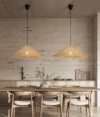 NOVALUCE ALUA SUSPENSION LIGHT NATURAL RATTAN 9586532