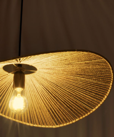 NOVALUCE SIARA SUSPENSION LIGHT PAPER ROPE E27 9586536