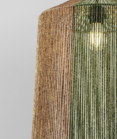 NOVALUCE DENA SUSPENSION NATURAL & GREEN ROPE 9586602