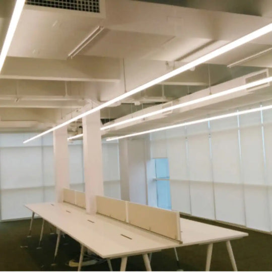 COLORS® PROFILE 2.5ML .ALU 19*11MM (PLAFOND, PENDANT) INCLU 2.5M PC FLAT DIFFUSER+ 2PCS END CAPS