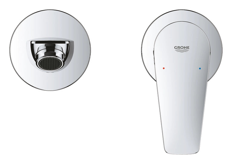 GROHE® BauEdge 2-hole basin mixer 20474001