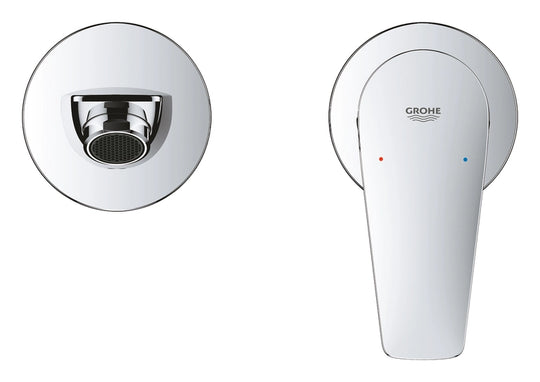 GROHE® BauEdge 2-hole basin mixer 20474001
