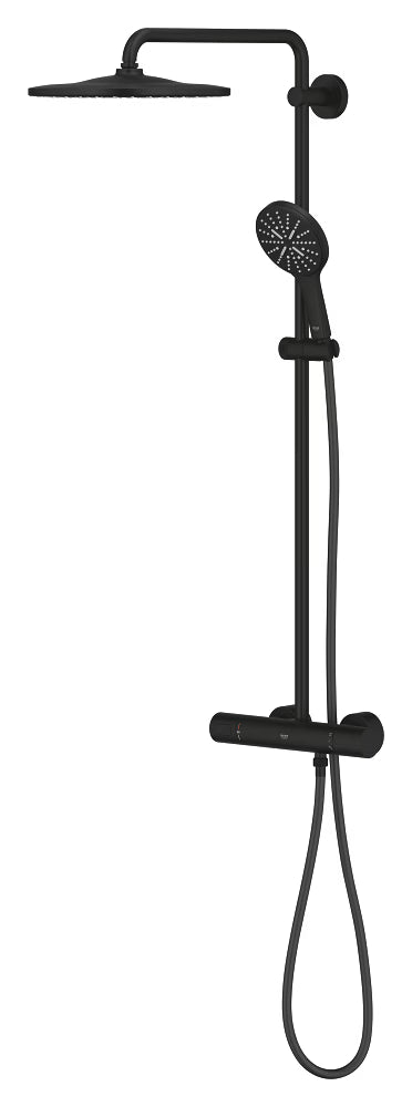GROHE® Shower system with thermostat for wall mounting 22119KF0