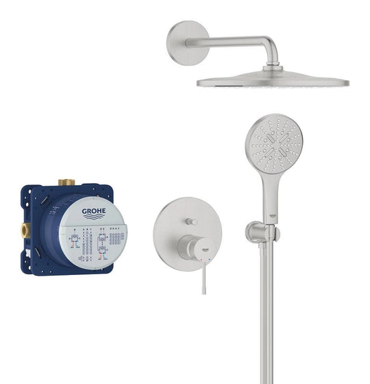 GROHE® Essence Concealed shower system with Rainshower Mono 310 25287GL0
