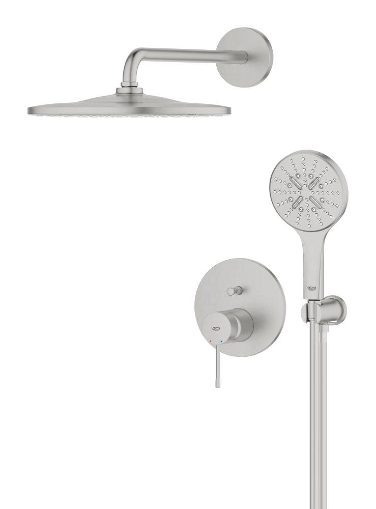 GROHE® Essence Concealed shower system with Rainshower Mono 310 25287GL0