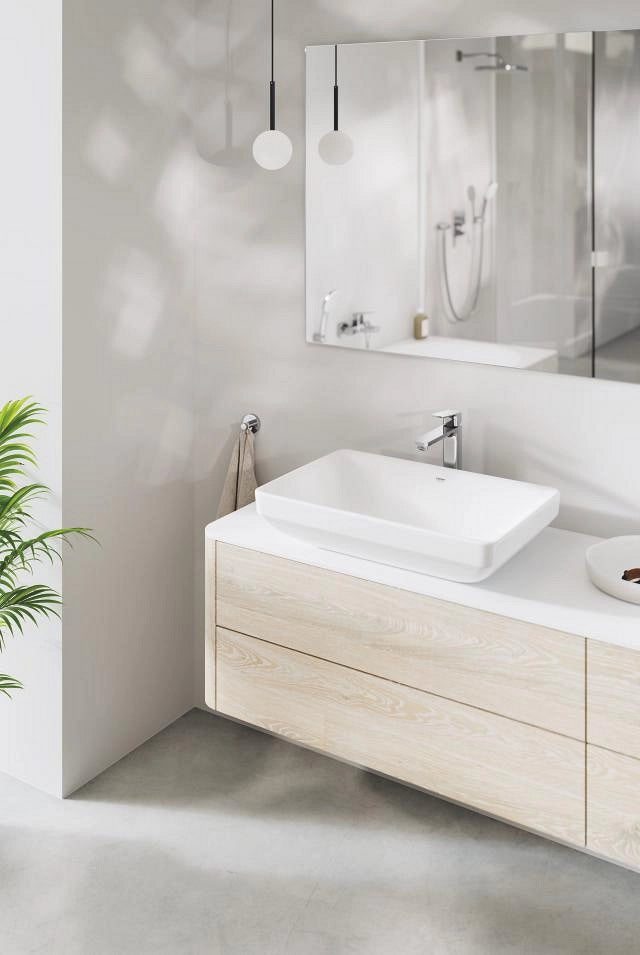 GROHE® Cubeo Basin tap - XL-Size - for free standing basins 1017290000
