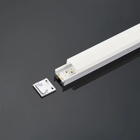 COLORS® PROFILE 2.5ML .ALU 19*11MM (PLAFOND, PENDANT) INCLU 2.5M PC FLAT DIFFUSER+ 2PCS END CAPS