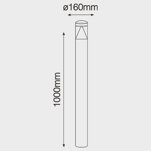 NEKO CALIFORNIA Bollards LED IP65 OUTDOOR