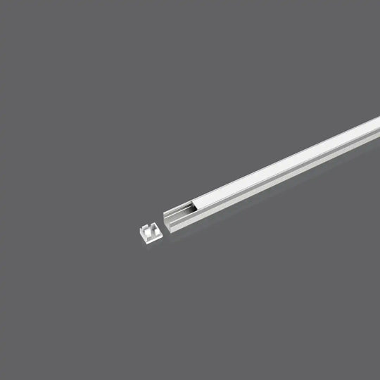 COLORS® PROFILE 2.5ML .ALU SILVER 7*9MM  INCLU 2.5M PC DIFFUSER+ 2PCS END CAPS