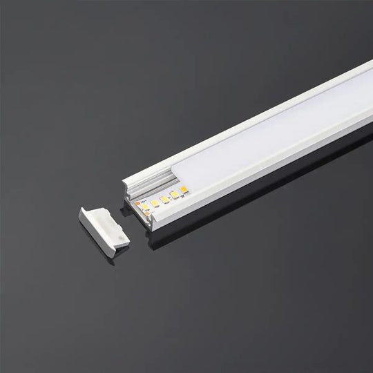 COLORS® LE2711-SV PROFILE 2.5ML DE  SOL  SILVER.ALU 27X11MM INCLU DIFFUSER PC+ 2PCS END CAPS