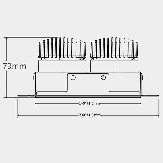 NEKO M3+KSA1D CLUB Downlight System