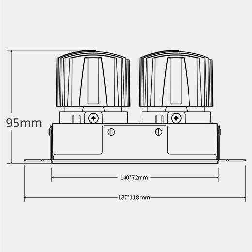 NEKO M3+KSA3D-EI  CLUB Downlight System