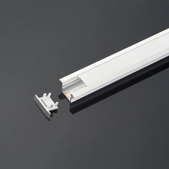 COLORS® PROFILE 2.5ML .ALU SILVER 25*13MM  INCLU 2.5M PC DRIFFUSER+ 2PCS END CAPS