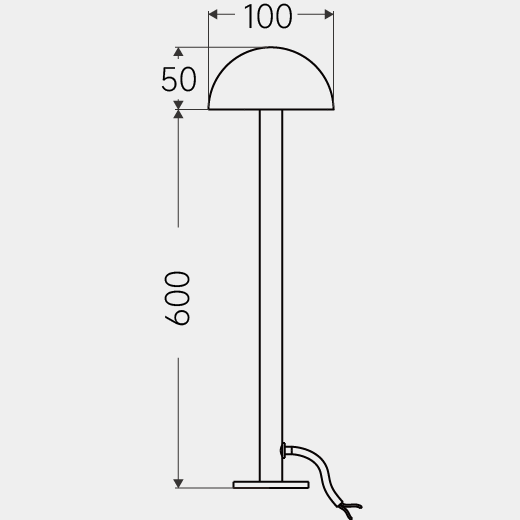 NEKO Poseidon HV Outdoor Garden Light PAH1-8A3C607F-DN