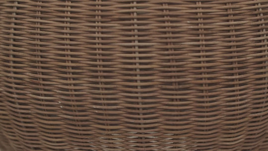 FARO HAKA 300 Black/rattan pendant lamp Ref. 65134-74