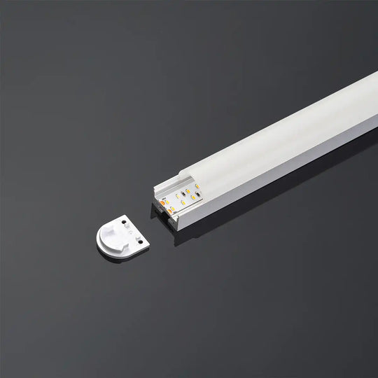 COLORS® PROFILE 2.5ML .ALU 19*11MM (PLAFOND, PENDANT) INCLU  2.5M PC CURVE DIFFUSER+ 2PCS END CAPS